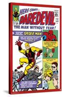 24X36 Marvel Comics - Daredevil - Cover #1-Trends International-Stretched Canvas