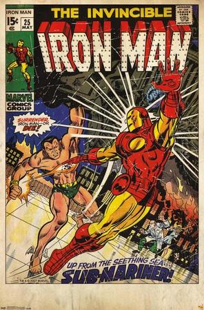 24X36 Marvel Comics - Iron Man - Cover #25 Premium Poster' Posters |  AllPosters.com