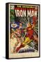 24X36 Marvel Comics - Iron Man - Cover #25-Trends International-Framed Stretched Canvas