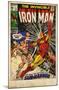 24X36 Marvel Comics - Iron Man - Cover #25-Trends International-Mounted Poster