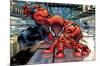 24X36 Marvel Comics Spider-Man - Wall Crawler-Trends International-Mounted Poster