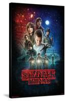 24X36 Netflix Stranger Things - One Sheet-Trends International-Stretched Canvas