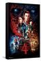 24X36 Netflix Stranger Things: Season 4 - One Sheet-Trends International-Framed Stretched Canvas