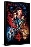 24X36 Netflix Stranger Things: Season 4 - One Sheet-Trends International-Framed Poster