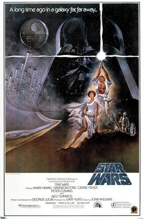 24X36 Star Wars: A New Hope - Original One Sheet
