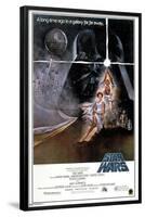 24X36 Star Wars: A New Hope - Original One Sheet-Trends International-Framed Poster