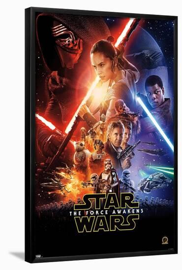 24X36 STAR WARS - EPISODE 7-null-Framed Standard Poster