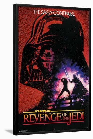 24X36 Star Wars: Revenge Of The Jedi - One Sheet-Trends International-Framed Poster