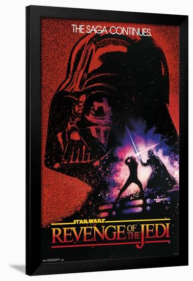 24X36 Star Wars: Revenge Of The Jedi - One Sheet-Trends International-Framed Poster