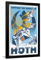 24X36 Star Wars: The Empire Strikes Back - Hoth Premium Poster-null-Framed Standard Poster