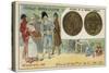 25 Centimes Piece of Year III, 1794-1795-null-Stretched Canvas