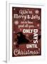 25 Days Til'Christmas 001-LightBoxJournal-Framed Giclee Print