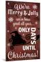 25 Days Til'Christmas 001-LightBoxJournal-Mounted Giclee Print