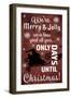 25 Days Til'Christmas 001-LightBoxJournal-Framed Giclee Print