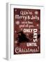 25 Days Til'Christmas 001-LightBoxJournal-Framed Giclee Print