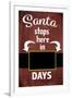 25 Days Til'Christmas 05-LightBoxJournal-Framed Giclee Print