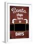 25 Days Til'Christmas 05-LightBoxJournal-Framed Giclee Print