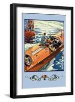 25 Footer-Edward A. Wilson-Framed Art Print