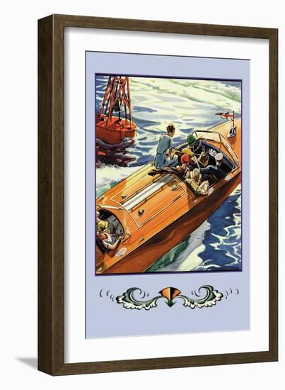 25 Footer-Edward A. Wilson-Framed Art Print