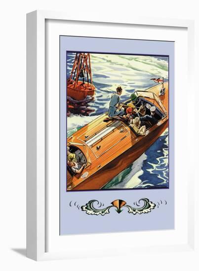 25 Footer-Edward A. Wilson-Framed Art Print