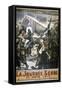 25 June 1916 - Serbia Day, French World War I Poster, 1916-Charles Fouqueray-Framed Stretched Canvas