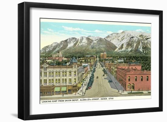 25th Street, Ogden-null-Framed Art Print