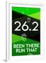 26.2 Been There, Run That  - Marathon Sports-null-Framed Art Print