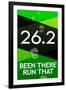 26.2 Been There, Run That  - Marathon Sports-null-Framed Art Print