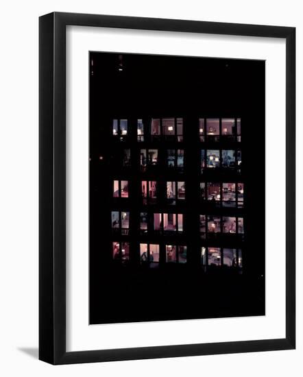 26-Story Apartment Building at 860 Lake Shore Drive, Designed by Ludwig Mies Van Der Rohe-null-Framed Photographic Print