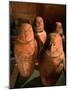 26th Dynasty Canopic Jars, Tomb of Iufaa, Abu Sir, Egypt-Kenneth Garrett-Mounted Photographic Print