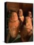 26th Dynasty Canopic Jars, Tomb of Iufaa, Abu Sir, Egypt-Kenneth Garrett-Stretched Canvas