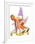 "26th Olympiad," July/Aug 1996-J.F. Kernan-Framed Giclee Print