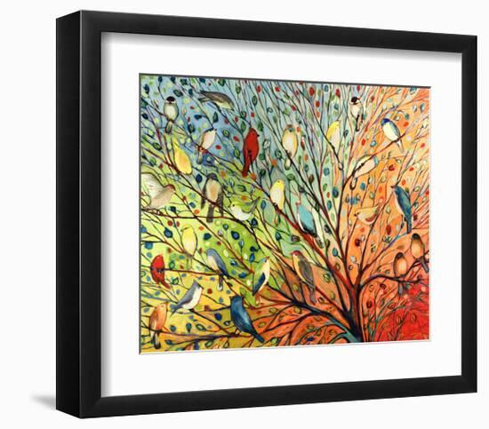 27 Birds-Jennifer Lommers-Framed Giclee Print