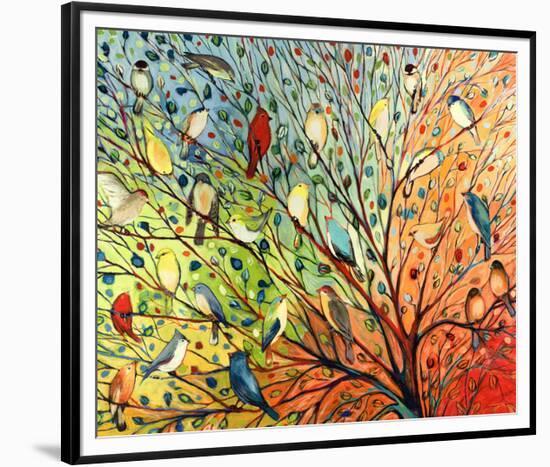 27 Birds-Jennifer Lommers-Framed Giclee Print