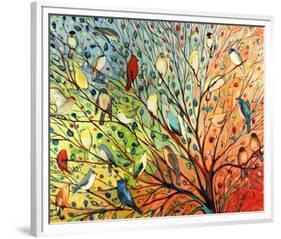 27 Birds-Jennifer Lommers-Framed Giclee Print