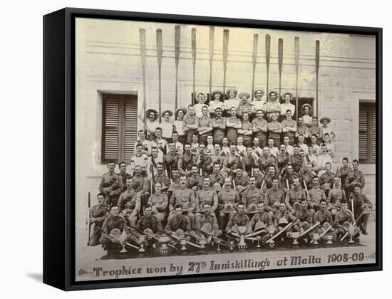 27th Inniskillings at Malta-null-Framed Stretched Canvas