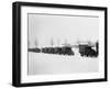 27th Motor Ambulance Convoy 1917-Robert Hunt-Framed Photographic Print