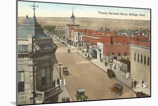 27th Street, Billings, Montana-null-Mounted Art Print