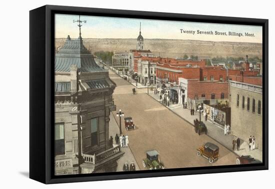 27th Street, Billings, Montana-null-Framed Stretched Canvas