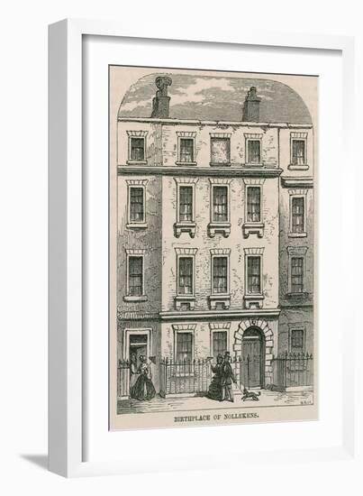 28 Dean Street, Soho, London, Birthplace of Artist Joseph Nollekens-null-Framed Giclee Print