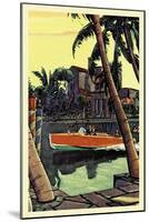 28 Foot Speedster-Edward A. Wilson-Mounted Art Print