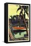 28 Foot Speedster-Edward A. Wilson-Framed Stretched Canvas