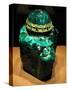 2860-Carat Carved Colombian Emerald-null-Stretched Canvas