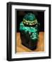 2860-Carat Carved Colombian Emerald-null-Framed Photographic Print