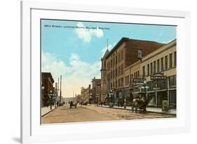 28th Street, Billings, Montana-null-Framed Premium Giclee Print