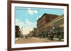 28th Street, Billings, Montana-null-Framed Premium Giclee Print
