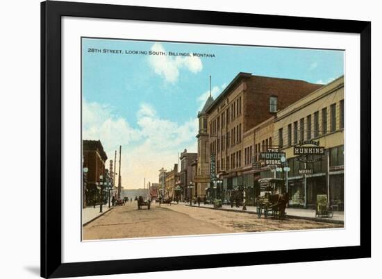 28th Street, Billings, Montana-null-Framed Premium Giclee Print