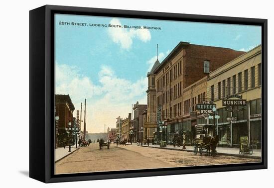 28th Street, Billings, Montana-null-Framed Stretched Canvas