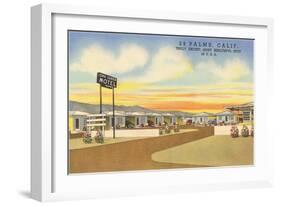 29 Palms Civic Center Vintage Motel-null-Framed Art Print