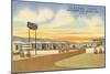 29 Palms Civic Center Vintage Motel-null-Mounted Art Print